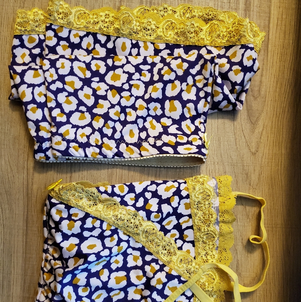 Lace pajama set